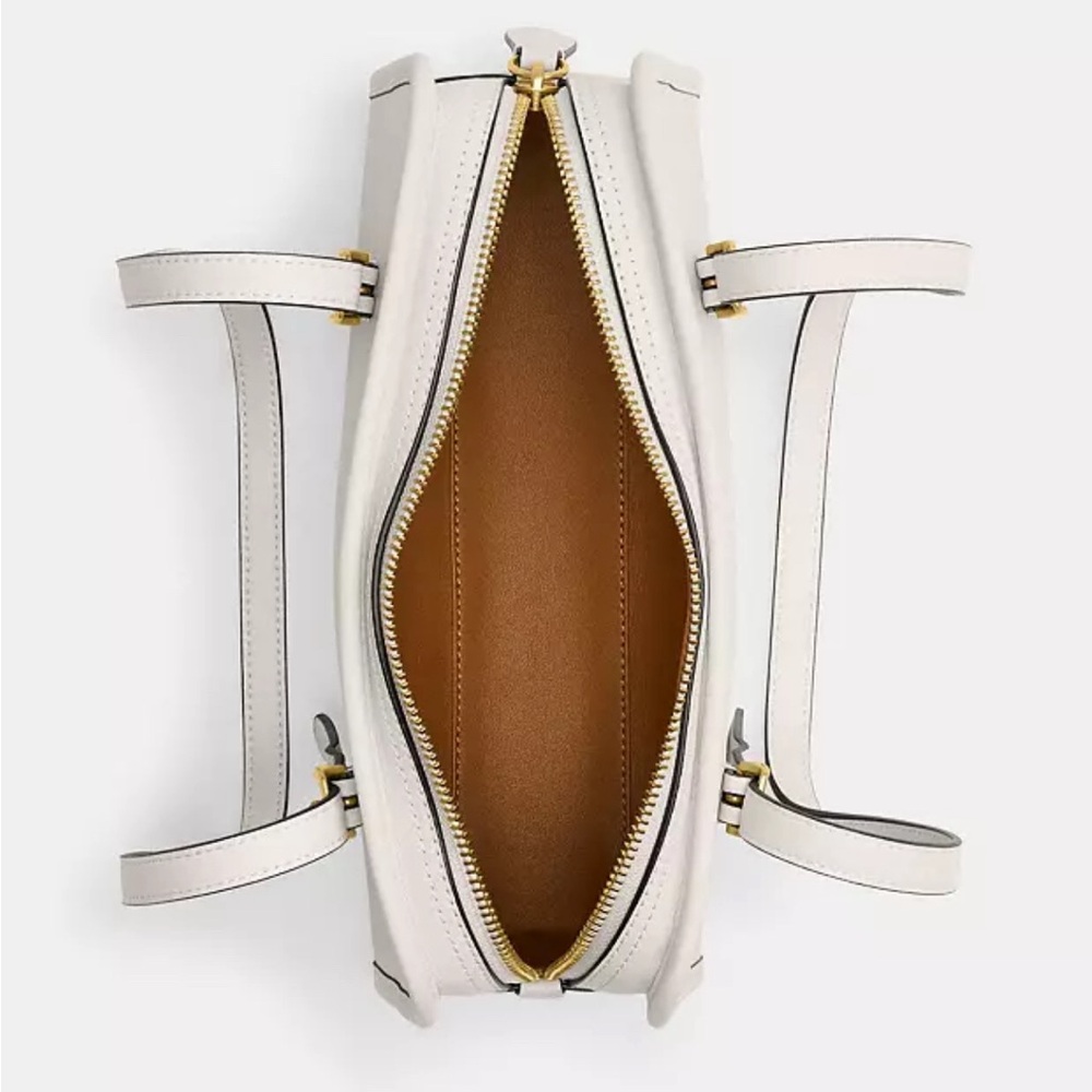 Coach Swing Zip Shoulder Bag (CHALK) - Picture 10 of 15